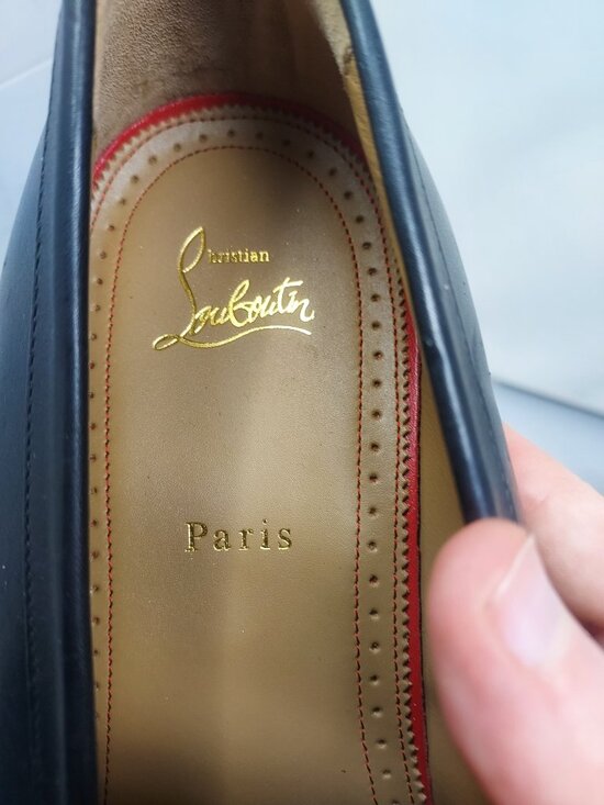 Christian Louboutin Leather Black Chambelimoc Loafer main image 6